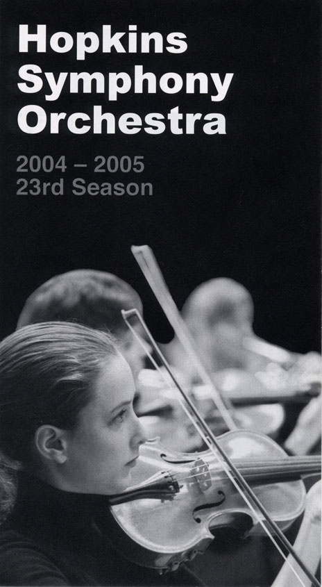 2004-05 season brochure