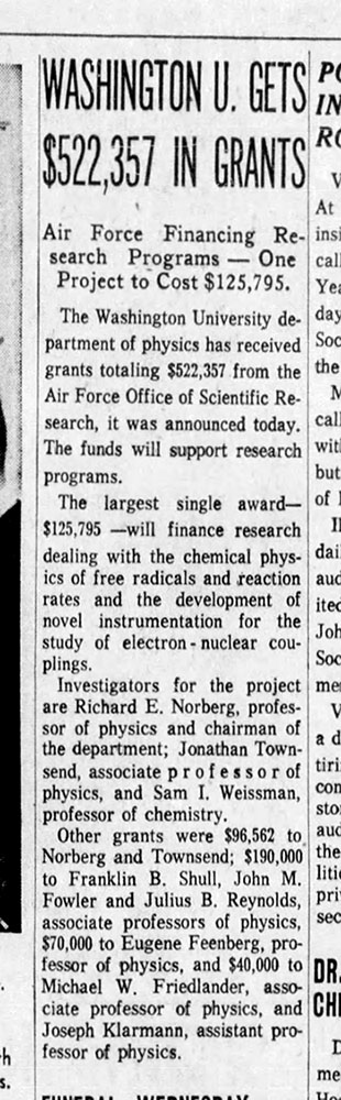 1963 P-D grant notice
