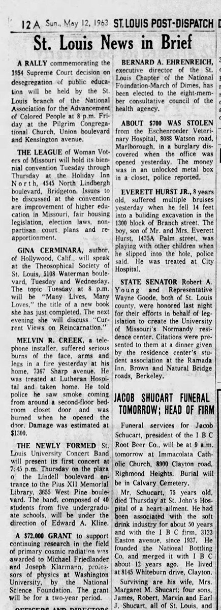 1963-05 P-D grant notice