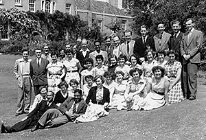 Bristol on lawn