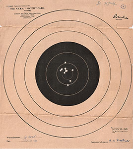 NSRA 100 yd target