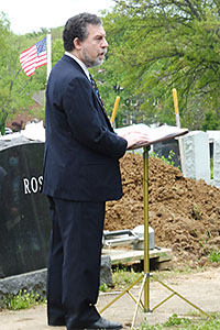 David speaking