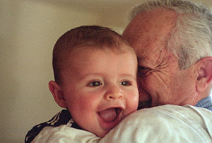 Michael and Noah, 1999