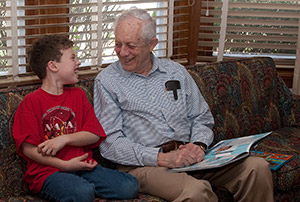 Reading with Rafael
