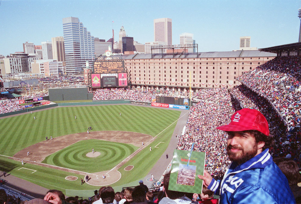 Photo of Jeff Saul at Camden Yards