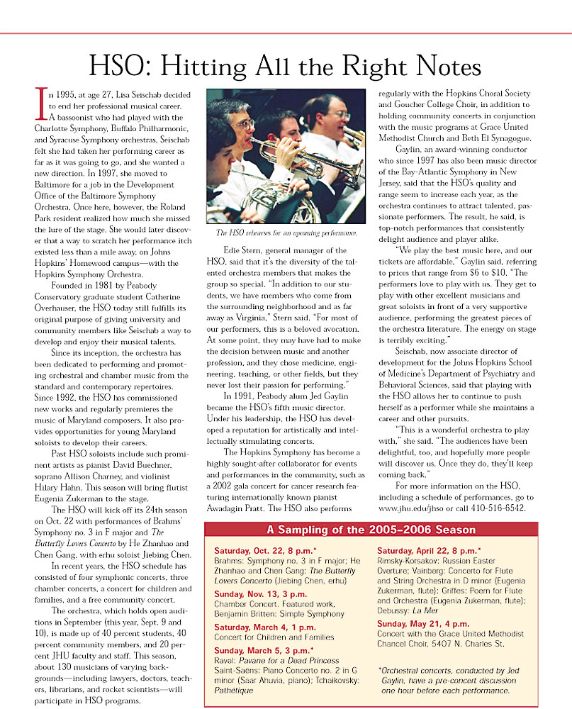 HSO in Neighborhood Matters