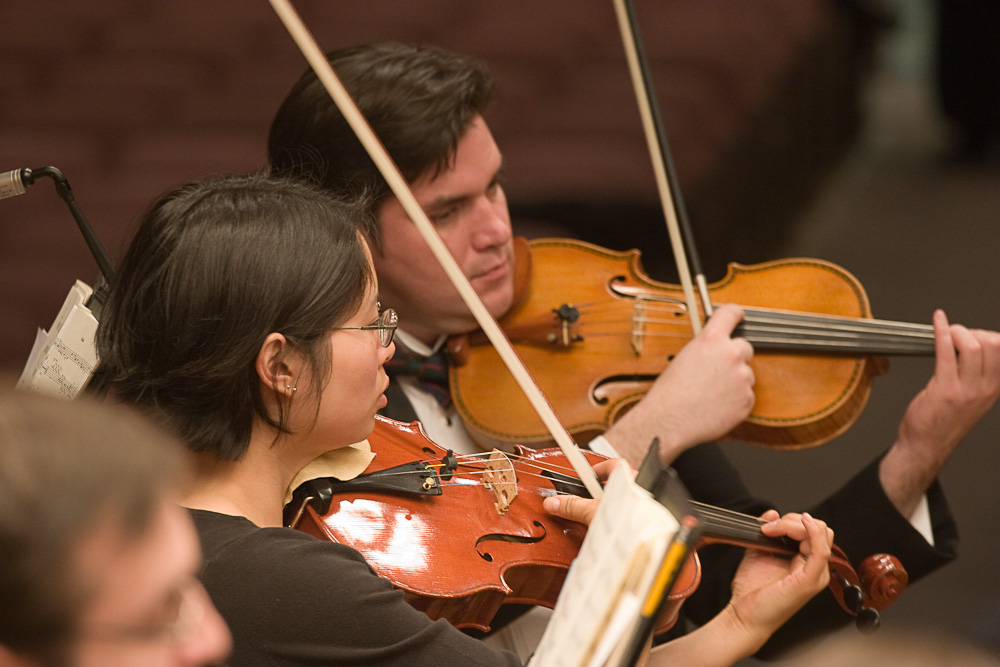 Amy __ and Stephan Lieske, violas