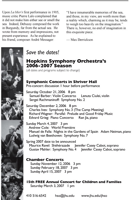 HSO photo montage in program