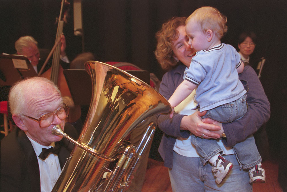 Randy Harrison, tuba