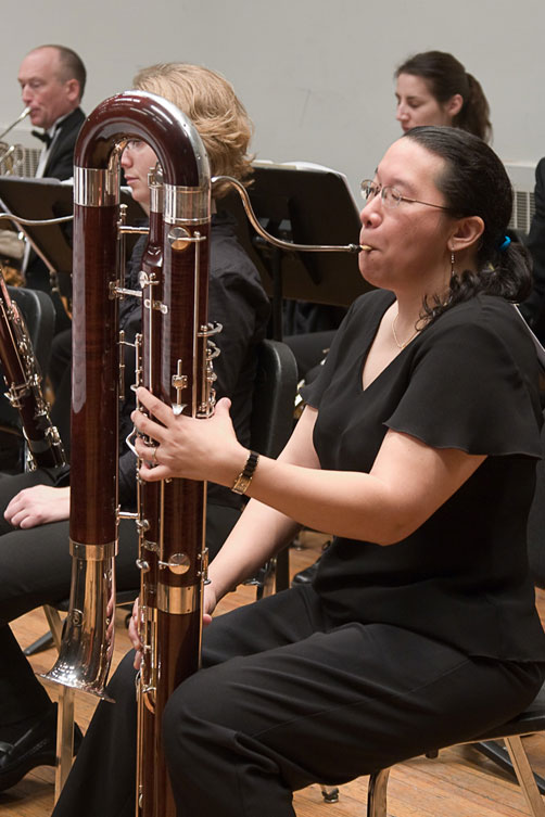 Melossa Feliciano, bassoon