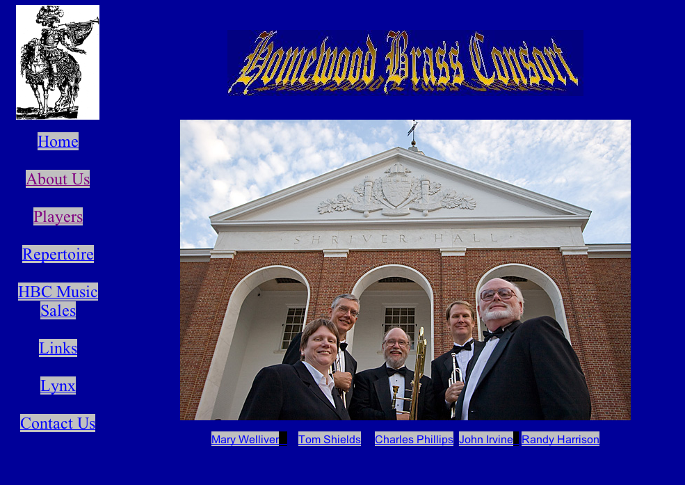 Homewood Brass web site-Players