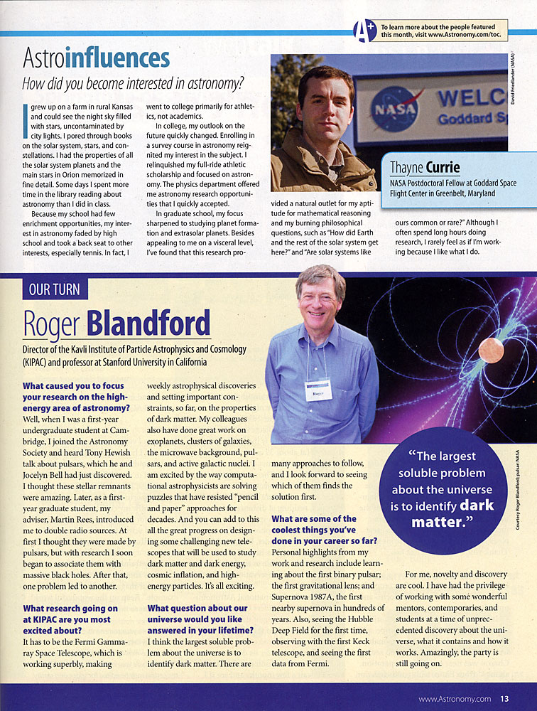 Astronomy with Thayne