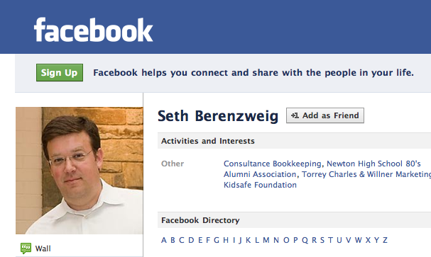 public Facebook: Berenzweig