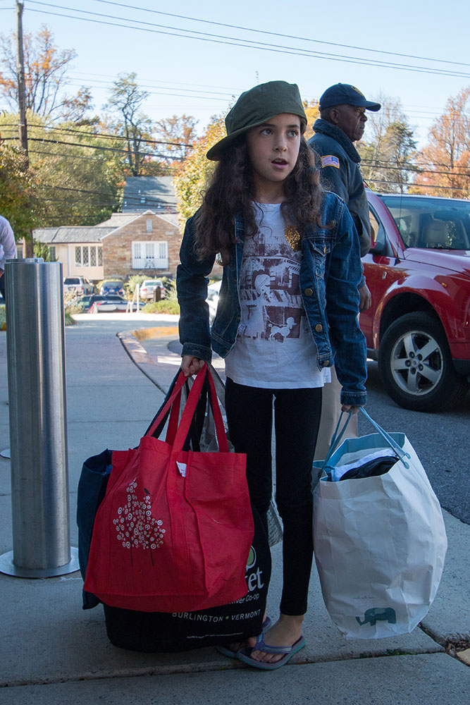 carrying bags
