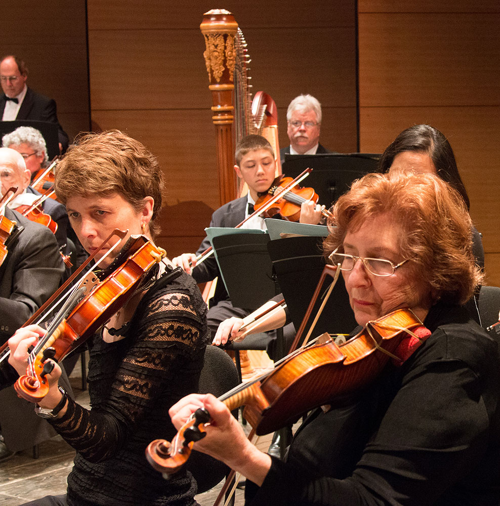 violins playing