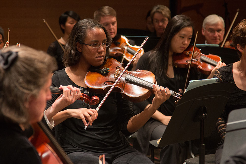 viola playing