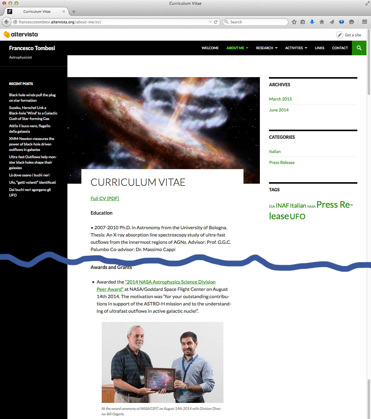 personal blog