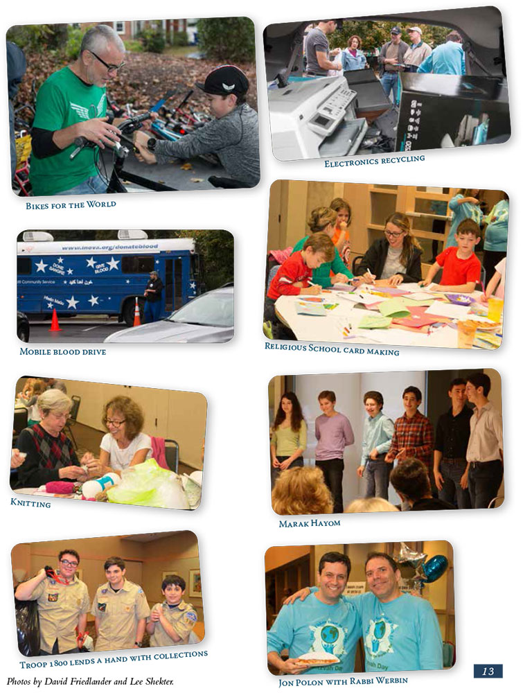 Scroll:
Mitzvah Day, p13