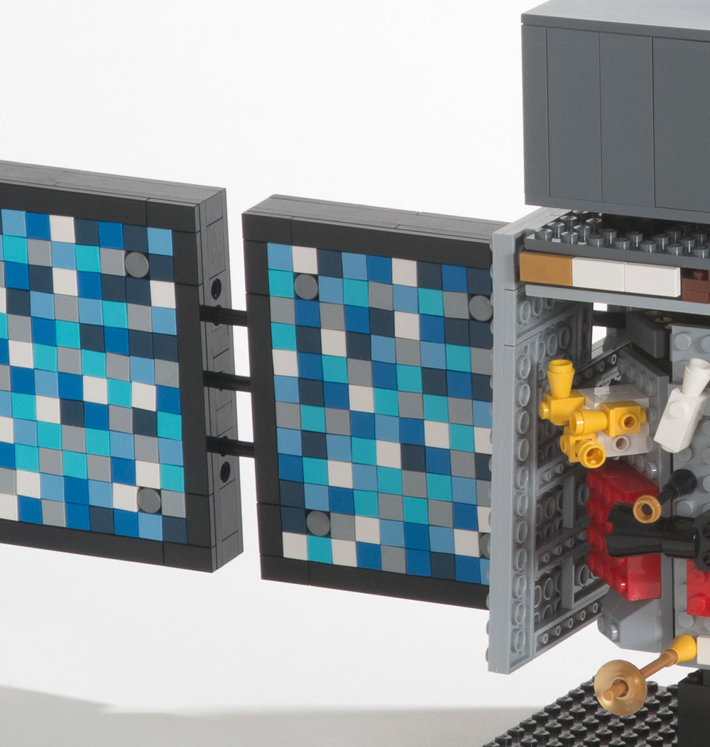Fermi LEGO model detail