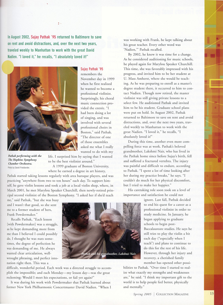 Sujay Pathak profile article