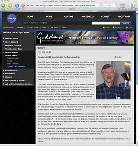 web page Gruber award