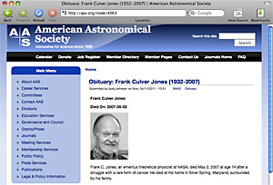 BAAS Frank Jones