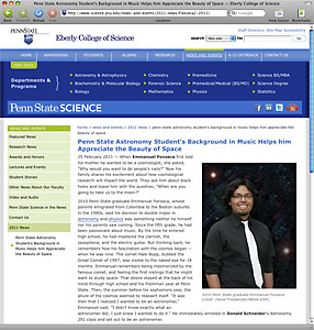 PennState Science 2011