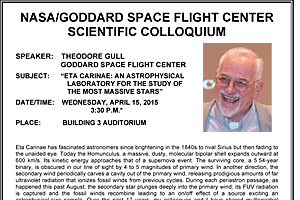 Ted Gull Scientific Colloquium