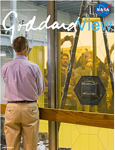 JWST on Goddard View cover