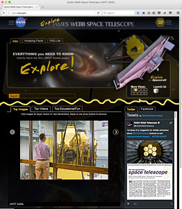JWST primary mirror
